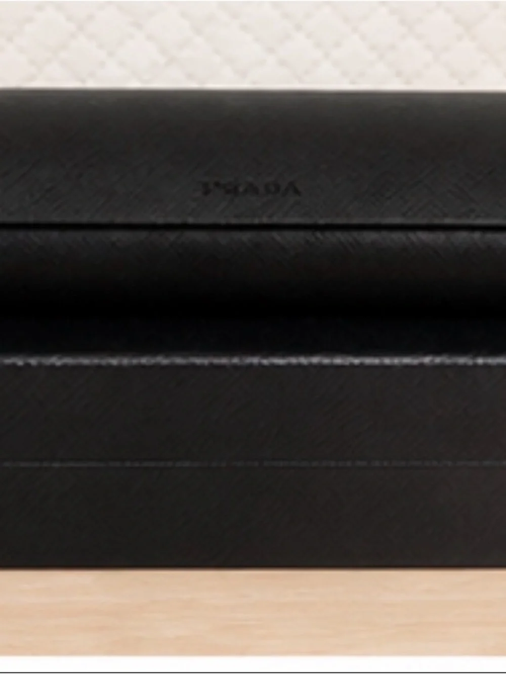 Prada Black Cat-Eye Eyeglasses Gold & Tortoiseshell VPR 02Y-F